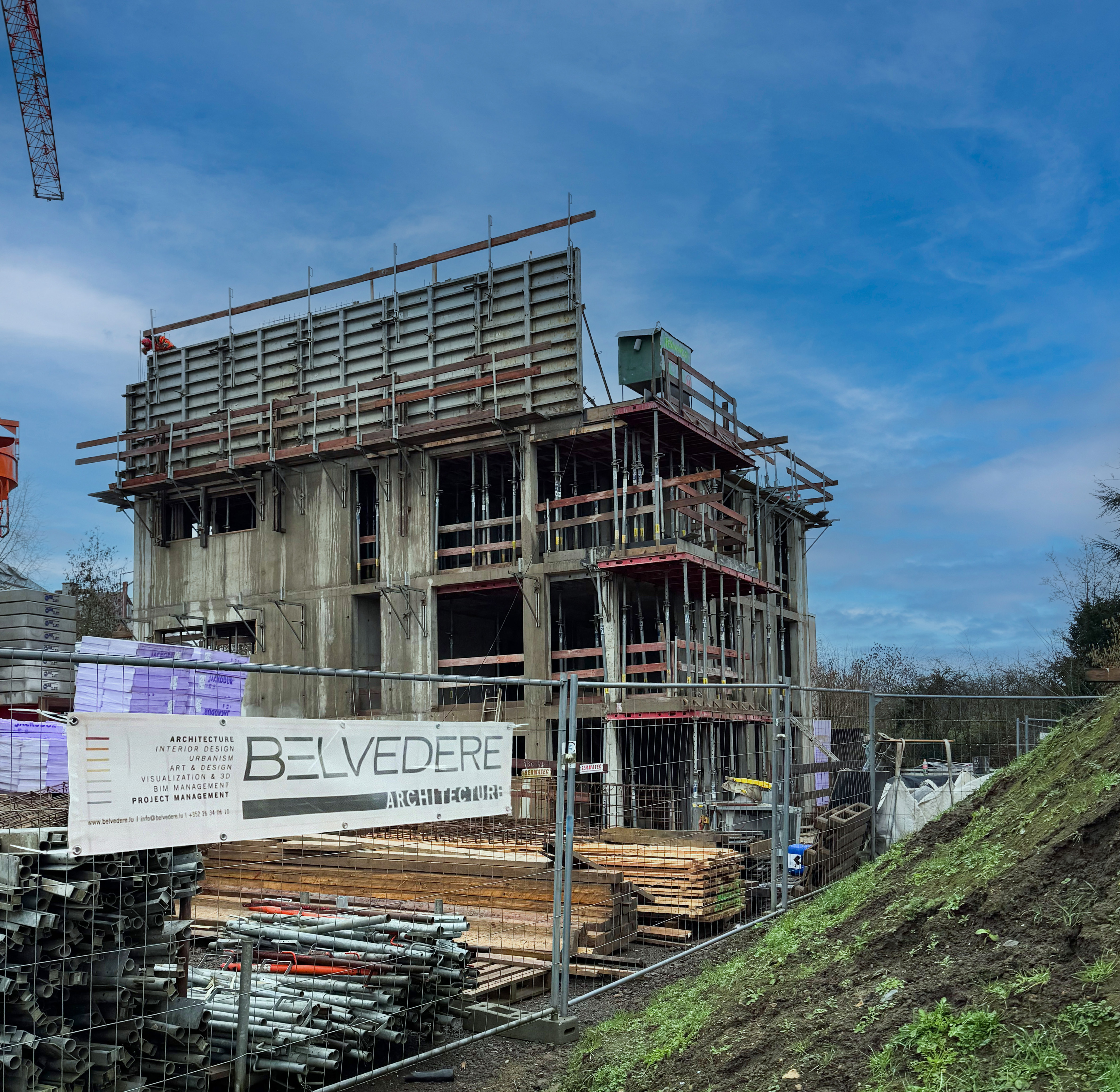 Chantier R&eacute;sidence Luxembourg