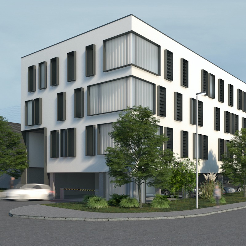 Office building (study), Contern.