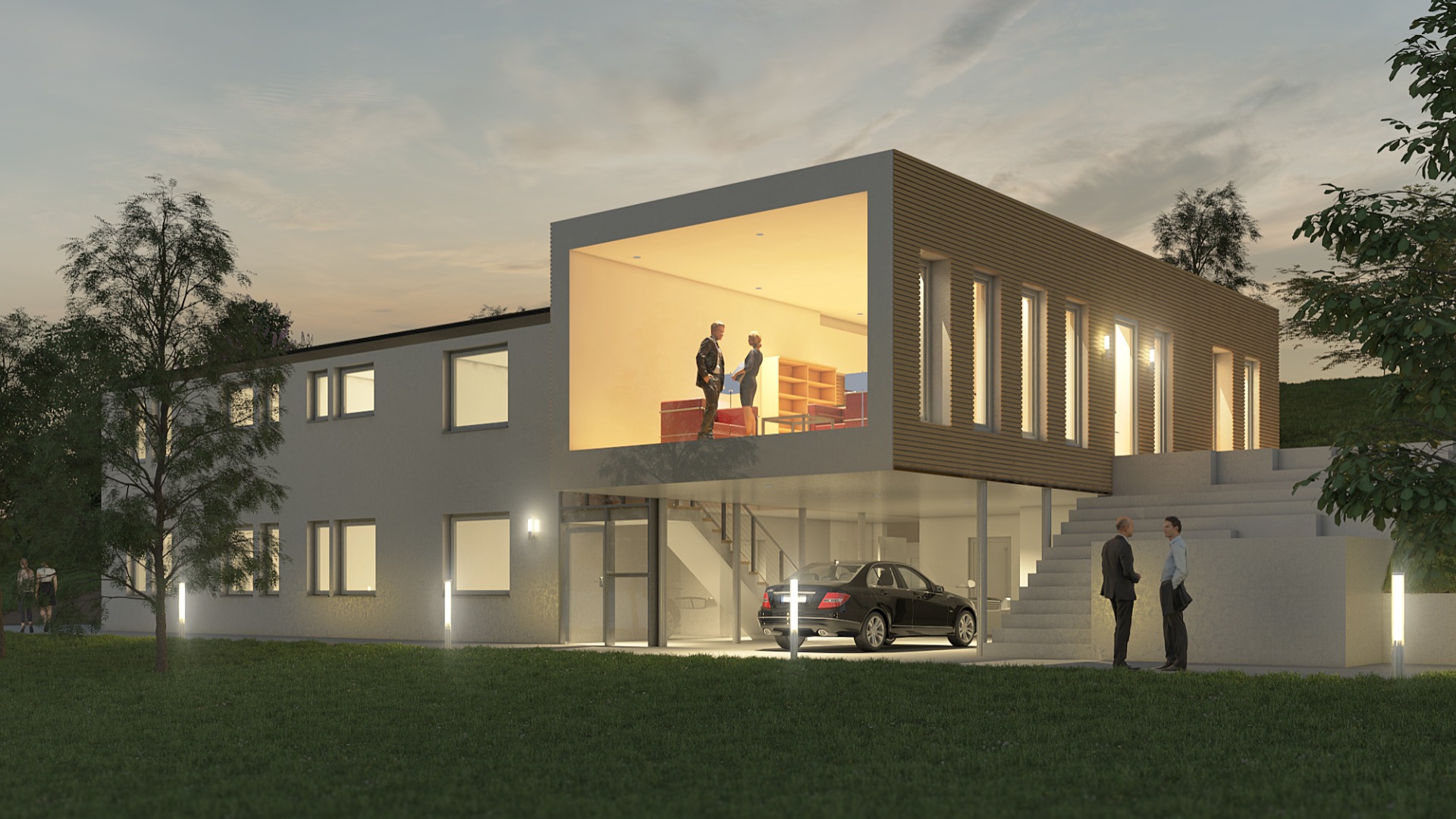 Einfamilienhaus (Studie), Diekirch