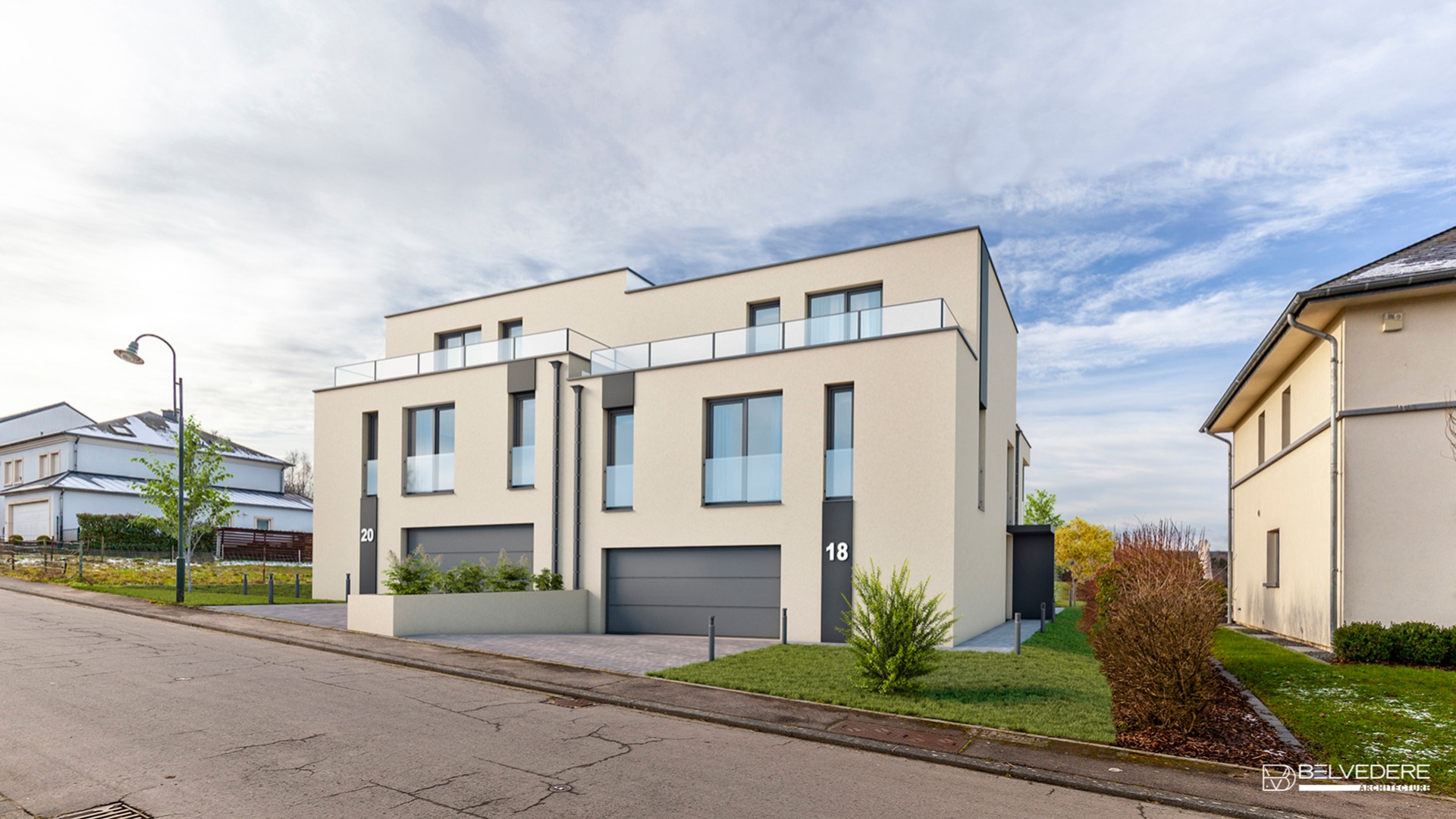 Semi-detached houses, Heffingen