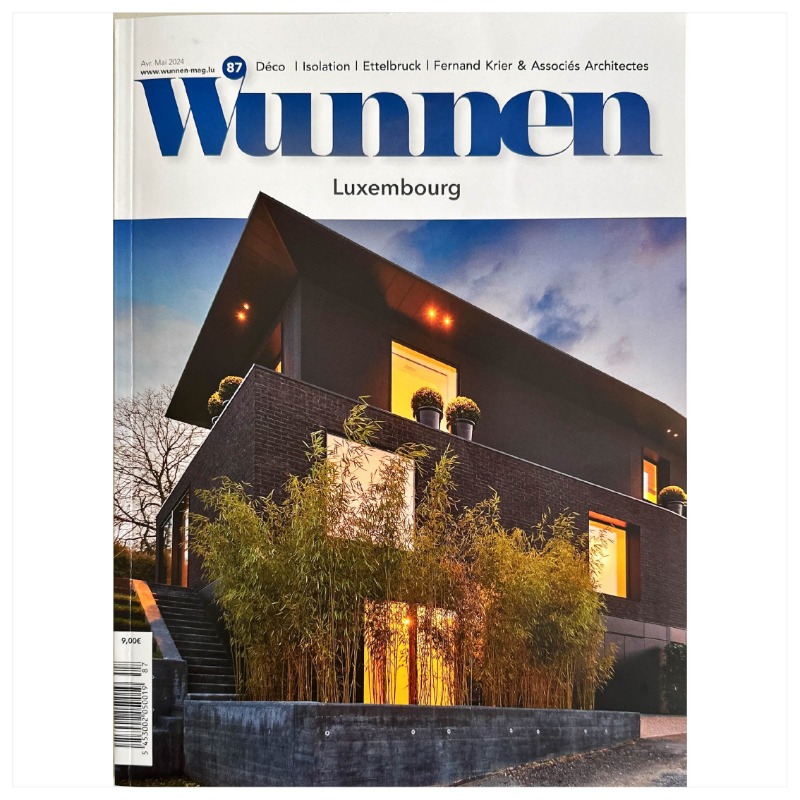 BELVEDERE Architecture featured in the WUNNEN magazine #87.