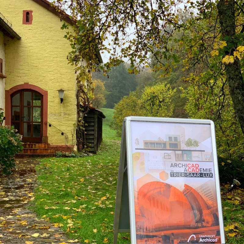 Fortbildung für unsere Architekten.