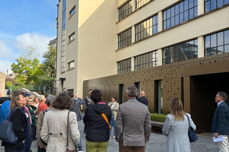 Landewyck Building a ouvert ses portes.