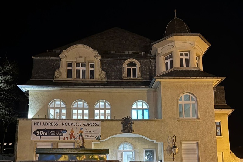 Rathaus Remich im Wandel.