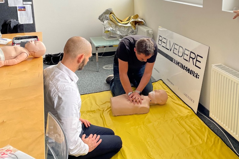First aid. First aid.
