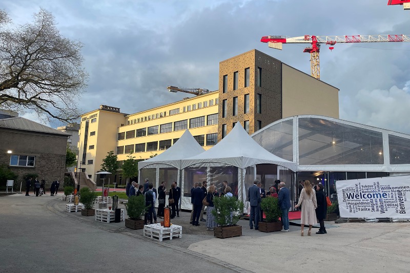 Grande inauguration du Landewyck Building ! Grande inauguration du Landewyck Building !